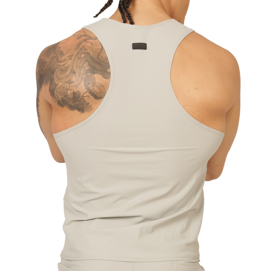 Gigo Club Gray Tank - DealByEthan.gay loves Gigo Underwear