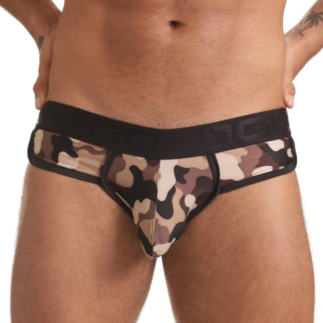 COMBAT BROWN BRIEF - Men's camouflage brief