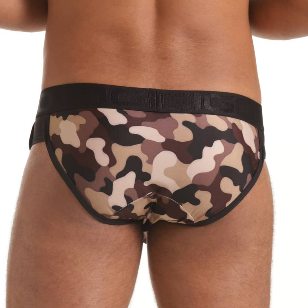 COMBAT BROWN BRIEF - Men's camouflage brief
