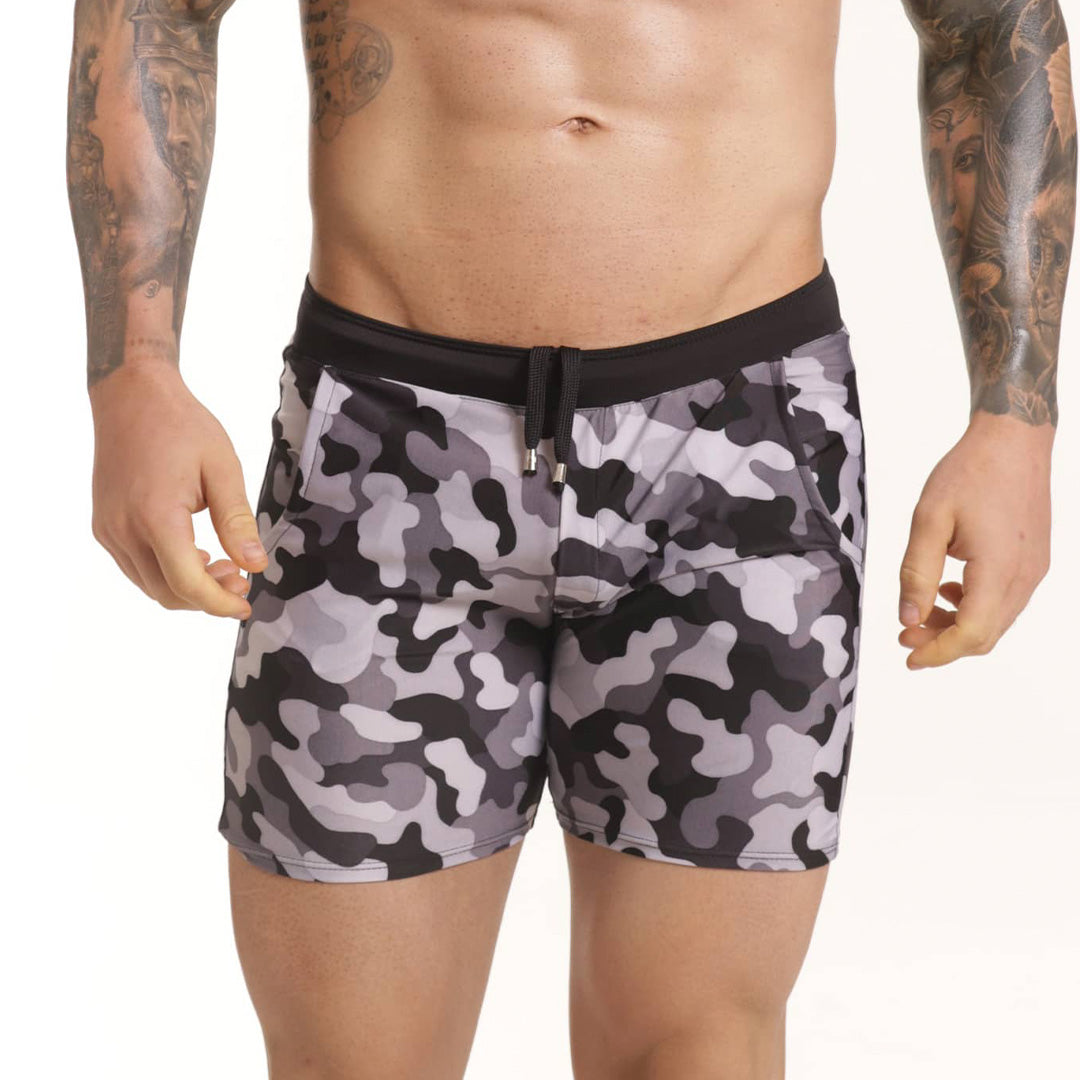Gigo Combat Gray Beachwear - DealByEthan.gay loves Gigo Underwear