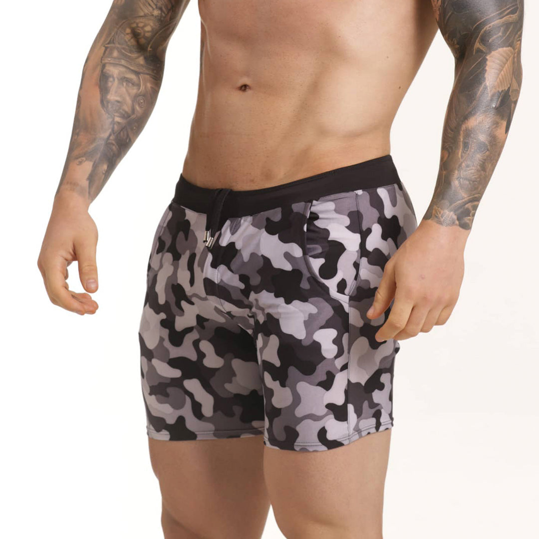 Gigo Combat Gray Beachwear - DealByEthan.gay loves Gigo Underwear