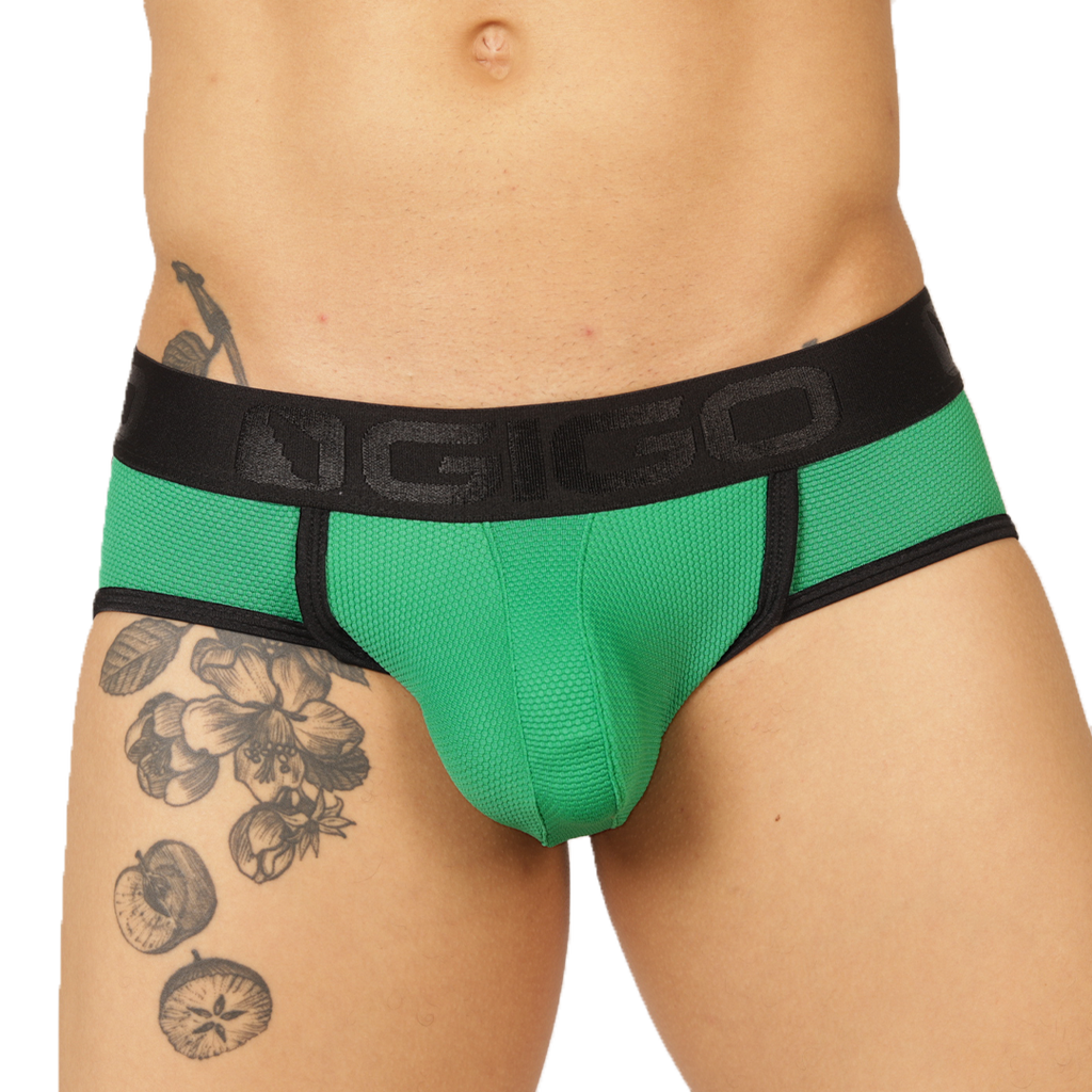 Gigo Cool Green Jock Thong - DealByEthan.gay loves Gigo Underwear