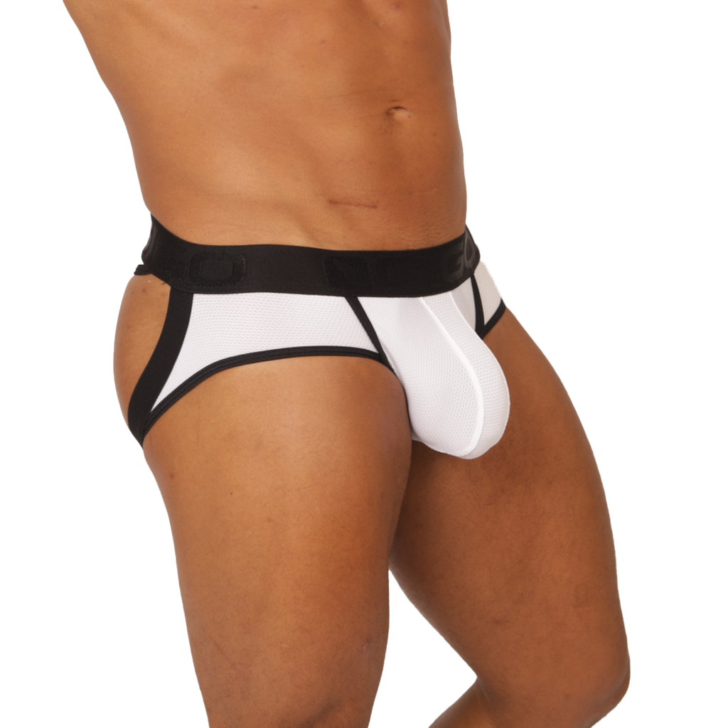Gigo Cool White Jock Thong - DealByEthan.gay loves Gigo Underwear
