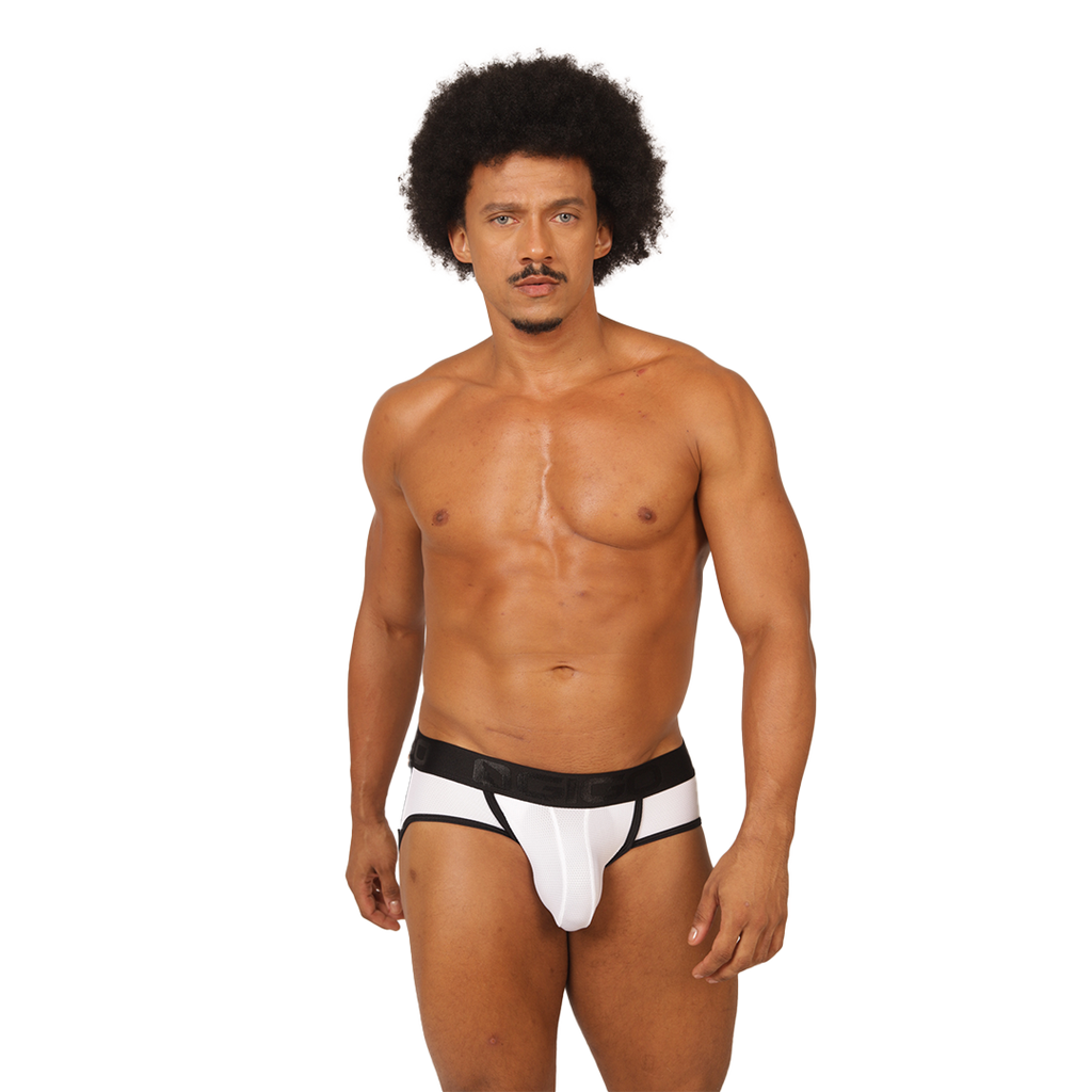 Gigo Cool White Jock Thong - DealByEthan.gay loves Gigo Underwear