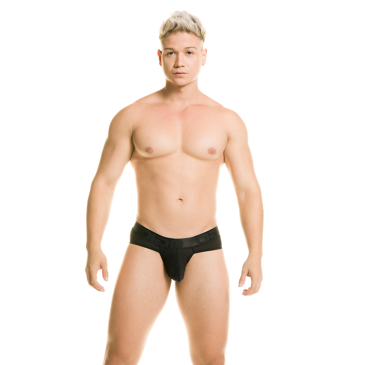DIVERSITY BLACK BRIEF JOCKSTRAP - Men's black jockstrap