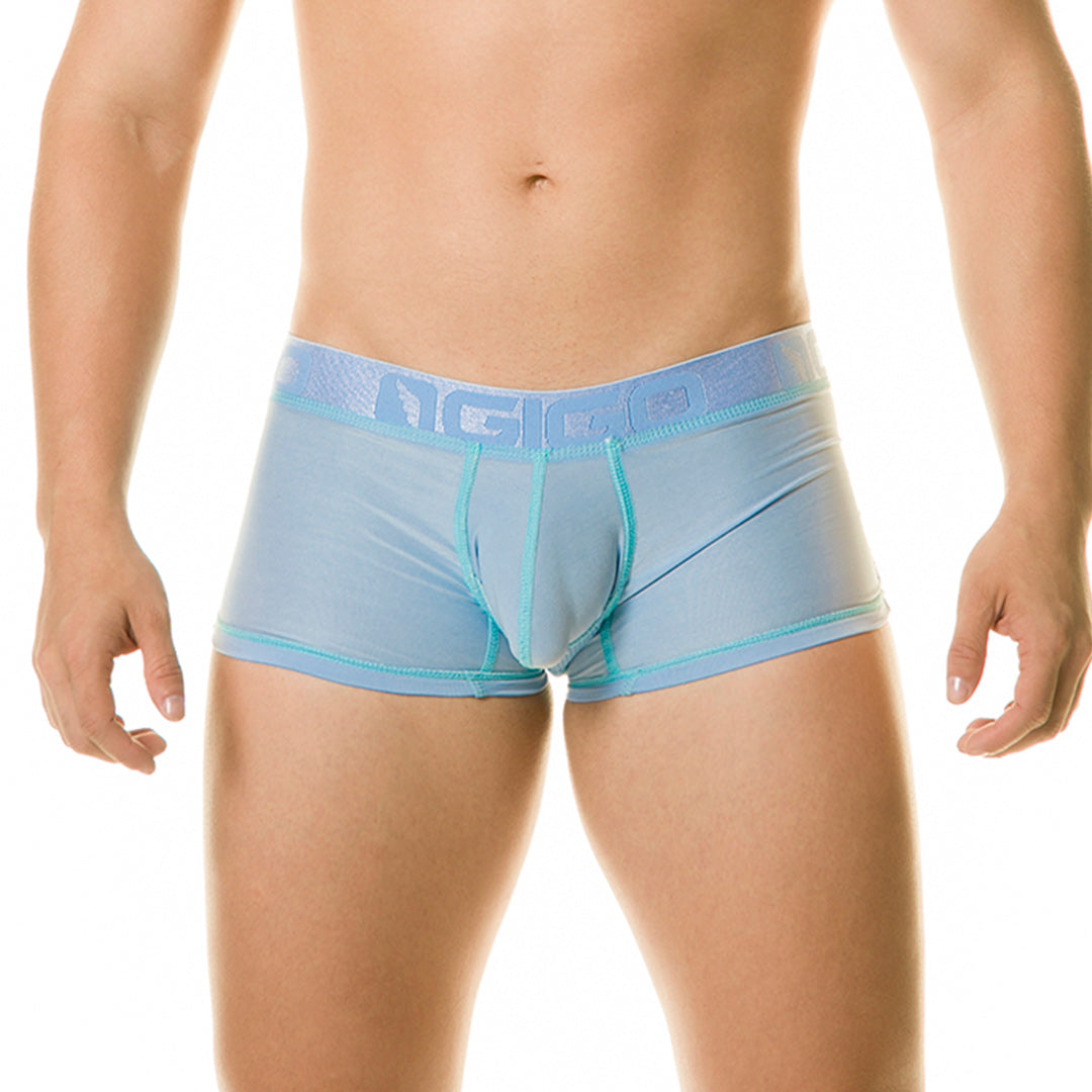 DIVERSITY BLUE TRUNK - Men's blue boxer short
