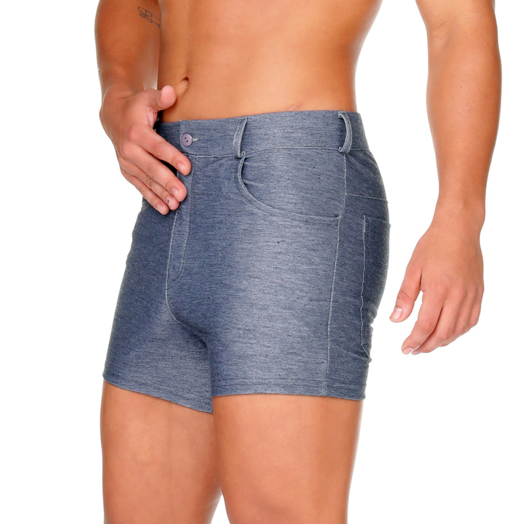 DYNASTY GRAYJEAN SEXYSHORT - Men's jean shorts