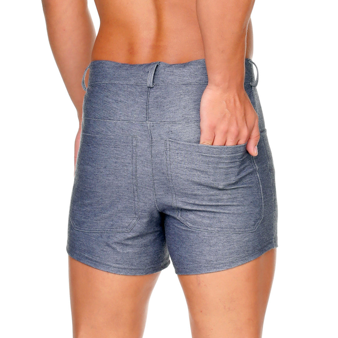 DYNASTY GRAYJEAN SEXYSHORT - Men's jean shorts