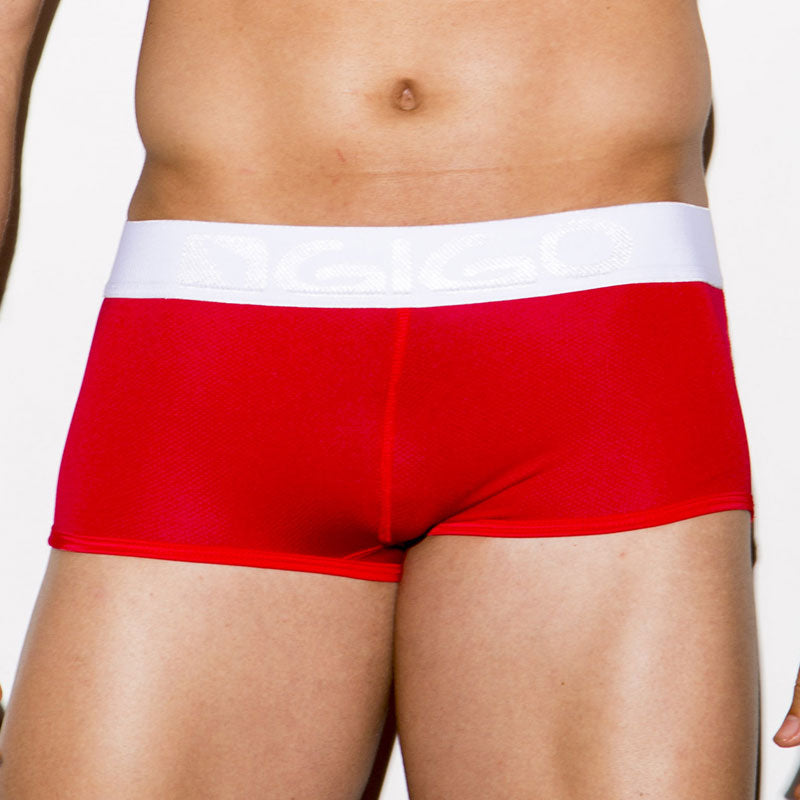 Gigo ENERGY RED Short Boxer Underwear G02123 Size M - DealByEthan.gay loves Gigo Underwear
