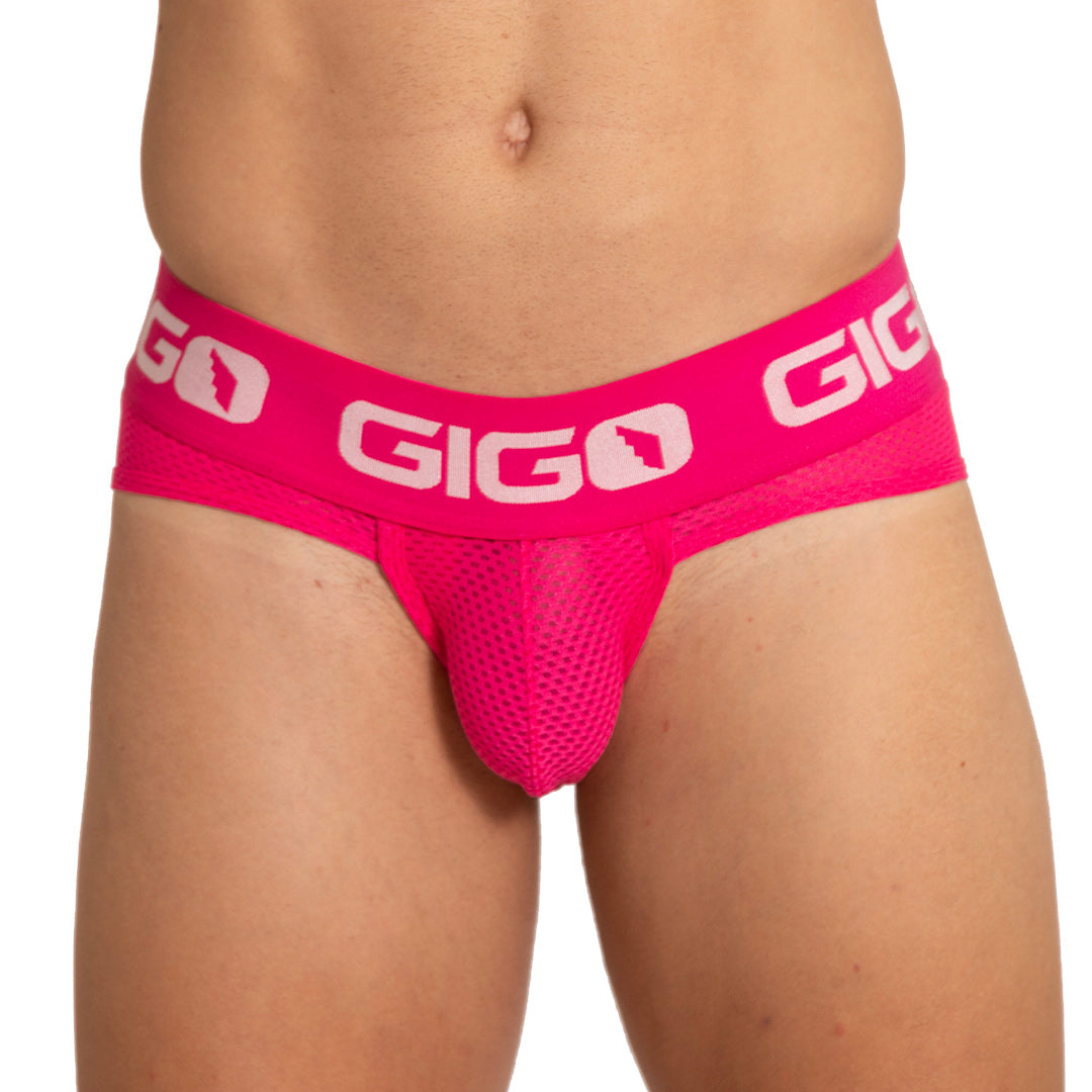 ENERGETIC FUCSHIA BRIEF - Men's fuchsia brief