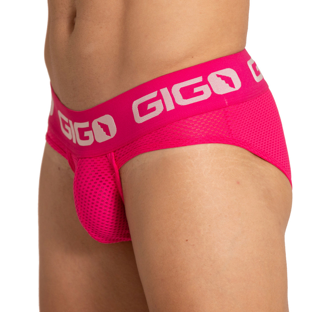 ENERGETIC FUCSHIA BRIEF - Men's fuchsia brief