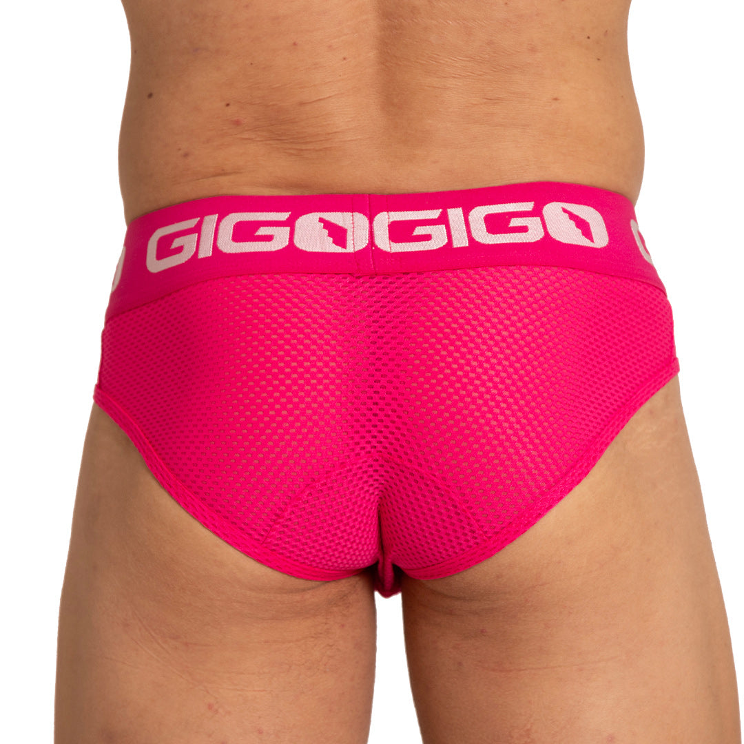 ENERGETIC FUCSHIA BRIEF - Men's fuchsia brief