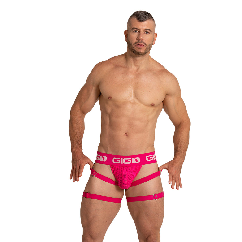 ENERGETIC FUCSHIA JOCK - Fuchsia men's underwear, sexy men's jockstrap