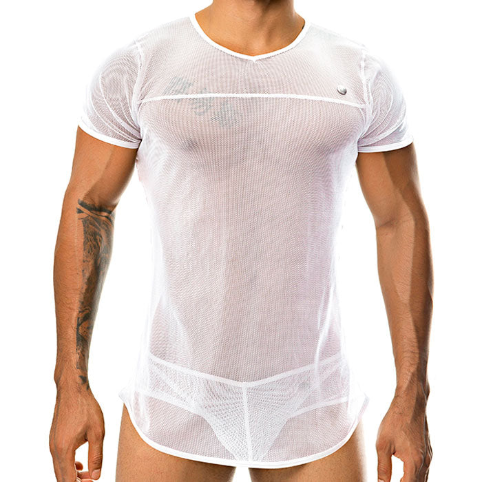 Gigo FIRE WHITE Short Sleeved T Shirt C25187 Size XL - DealByEthan.gay loves Gigo Underwear