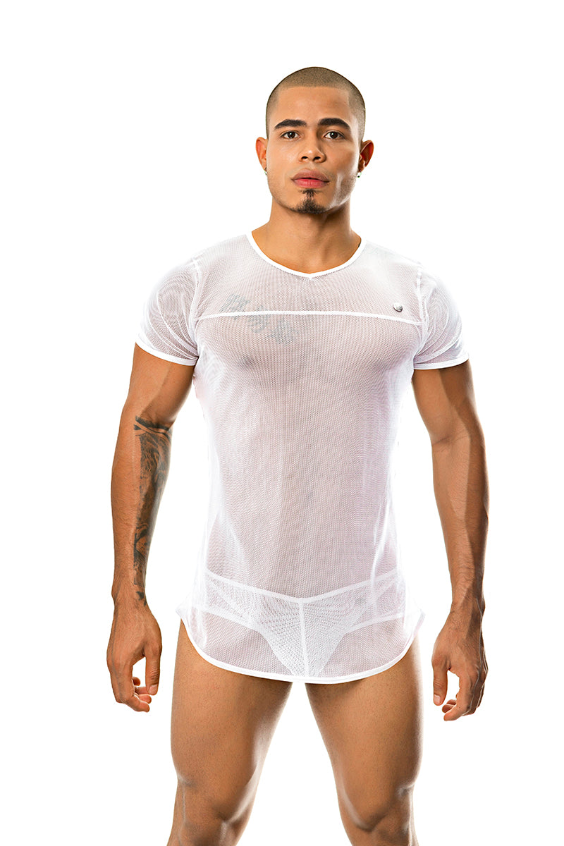 Gigo FIRE WHITE Short Sleeved T Shirt C25187 Size XL - DealByEthan.gay loves Gigo Underwear