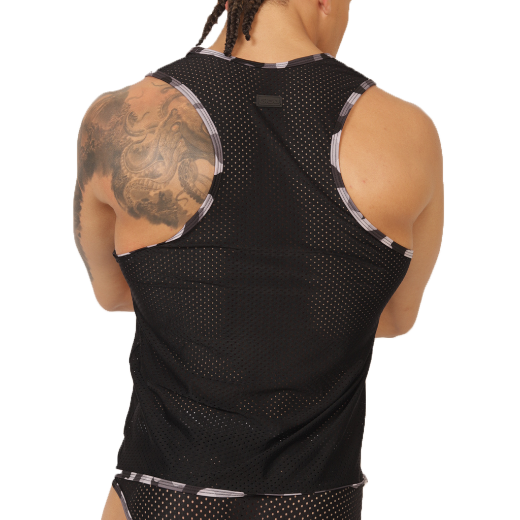 Gigo Feeling Black Tank - DealByEthan.gay loves Gigo Underwear
