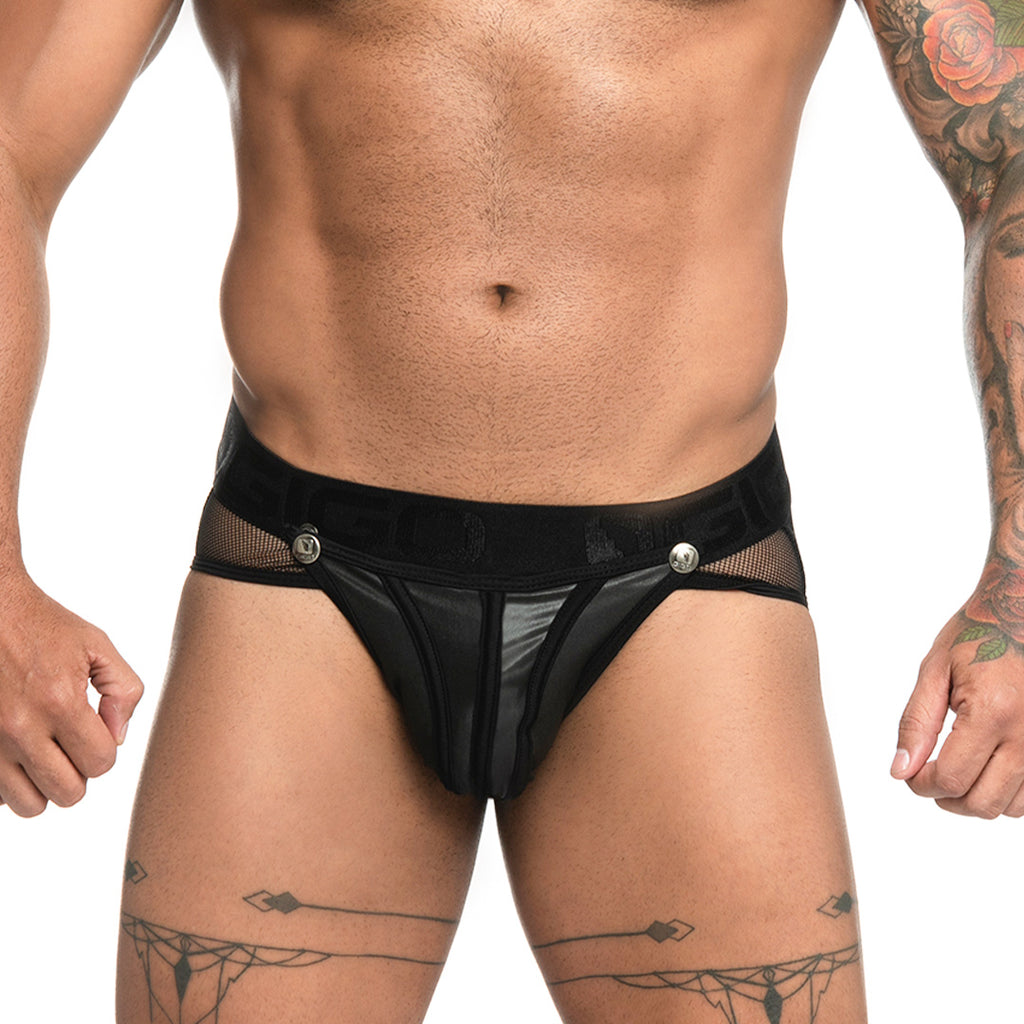 Gigo Fetiche Black Brief Jockstrap - DealByEthan.gay loves Gigo Underwear