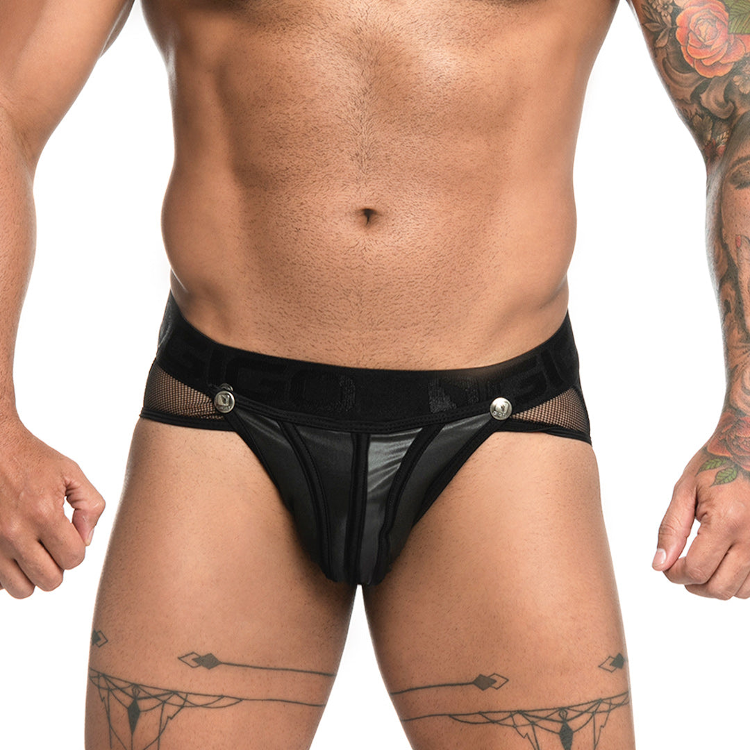 Gigo Fetiche Black Brief Jockstrap - DealByEthan.gay loves Gigo Underwear