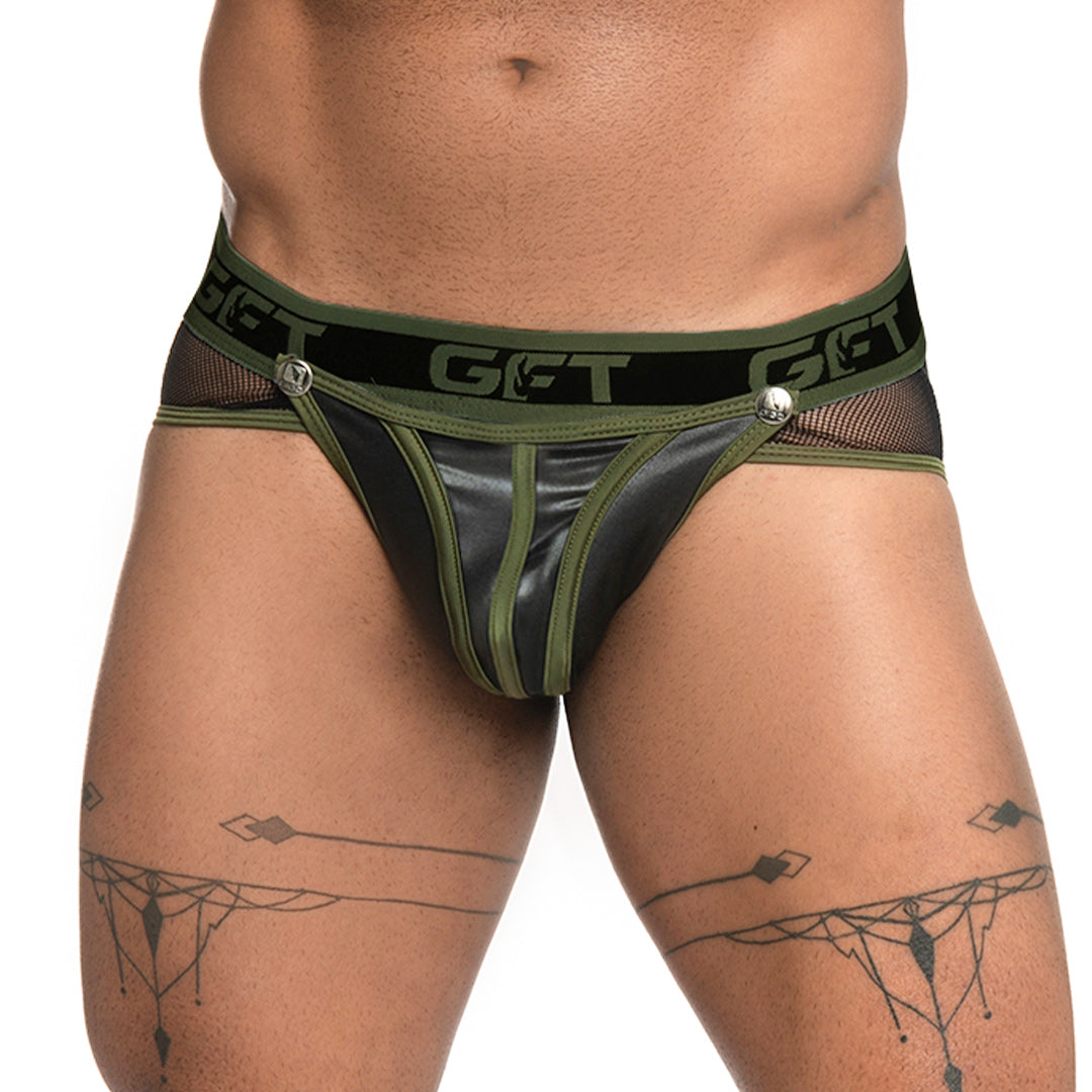 Gigo Fetiche Green Brief Jockstrap - DealByEthan.gay loves Gigo Underwear