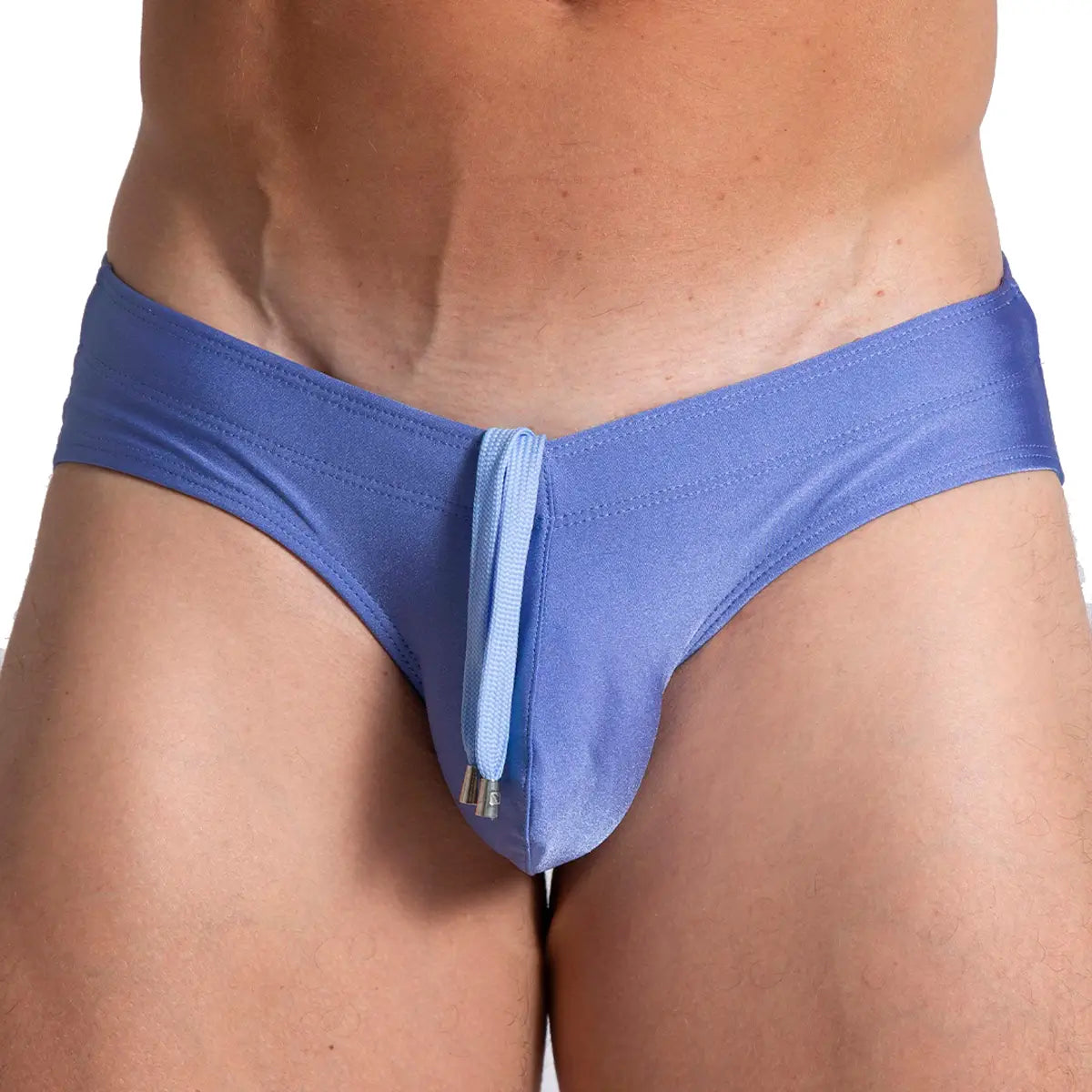 FLASHING BLUE SWIM BRIEF - Blue men's swim thong