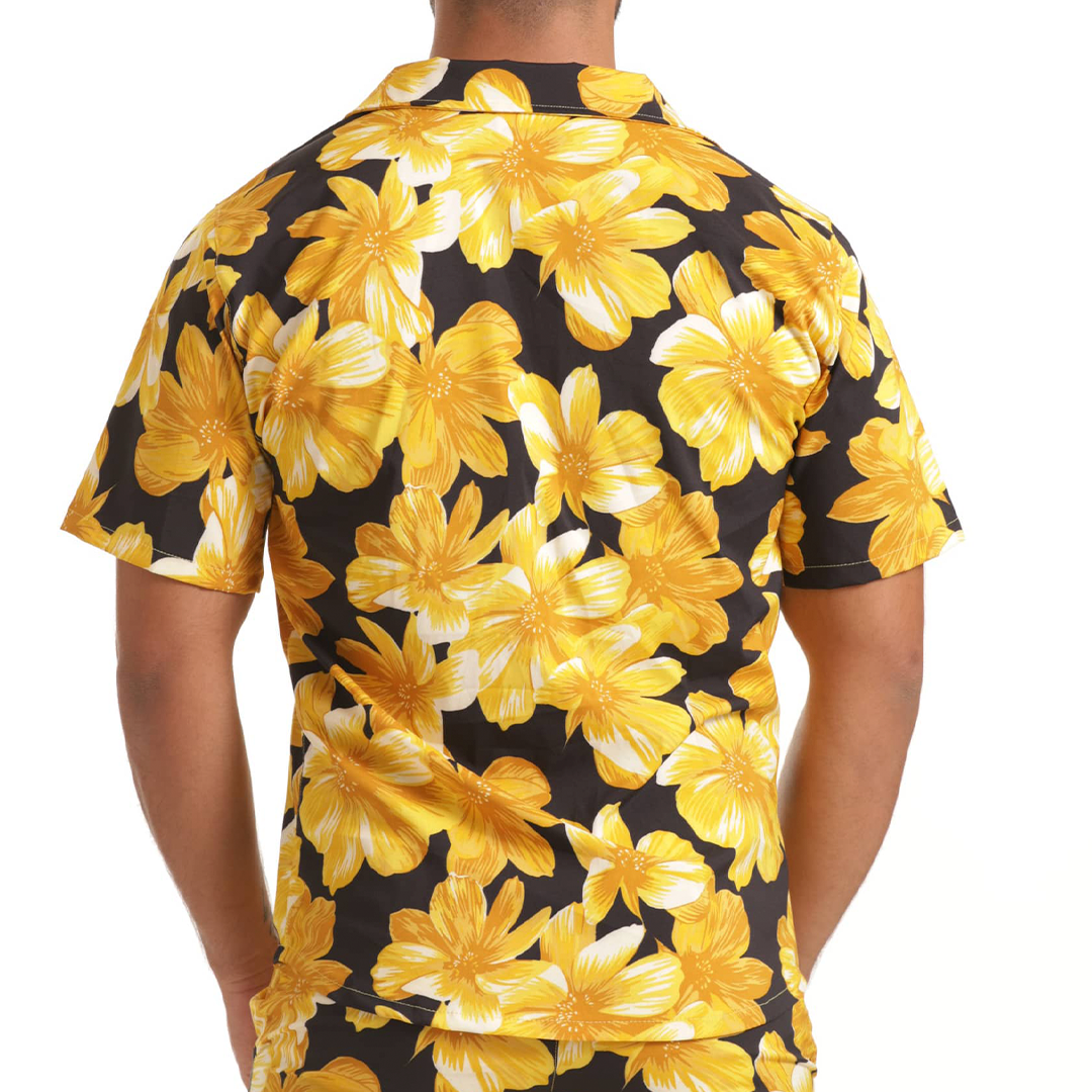 Gigo Flowers Yellow Shirt - DealByEthan.gay loves Gigo Underwear