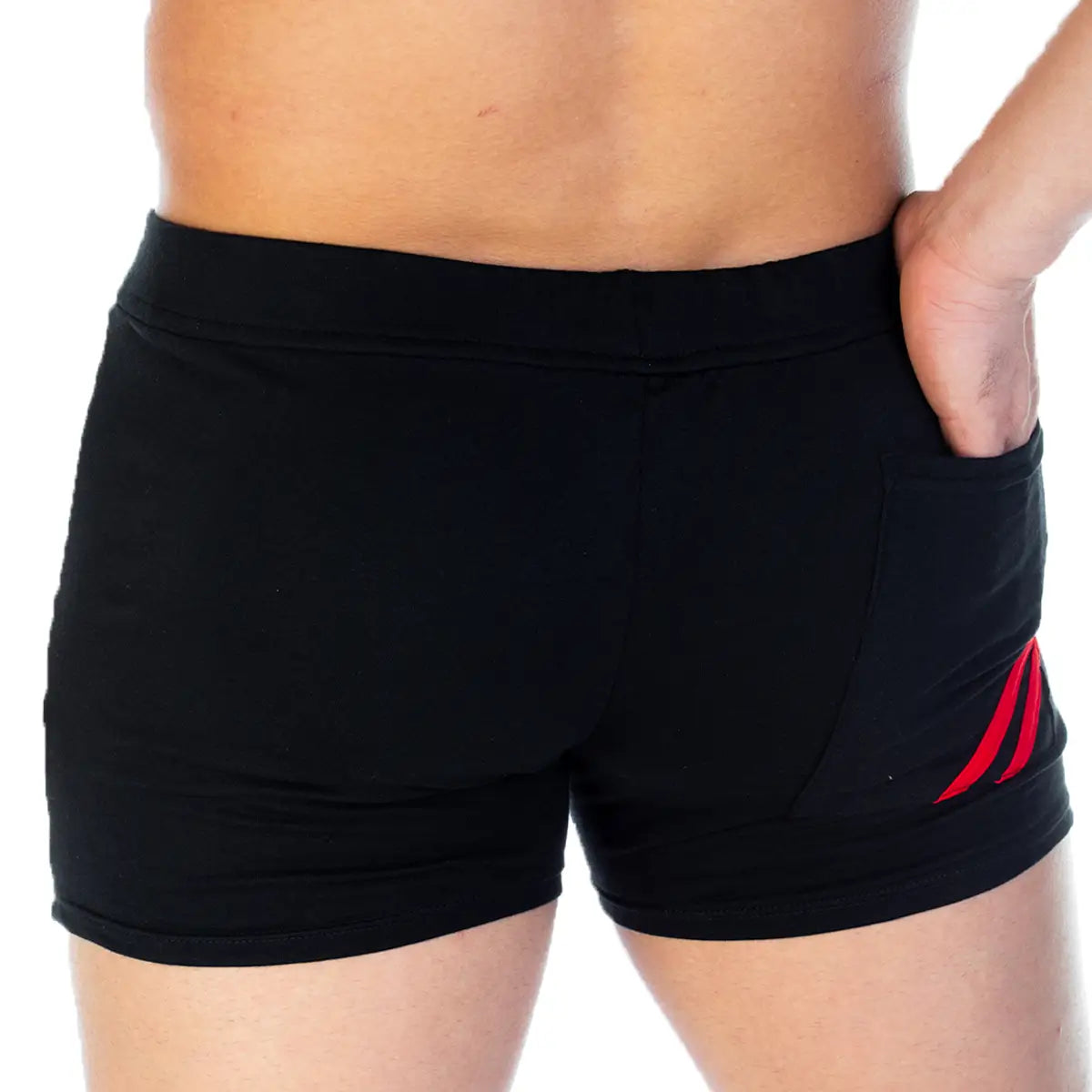 Gigo Forever Black Red Short - DealByEthan.gay loves Gigo Underwear