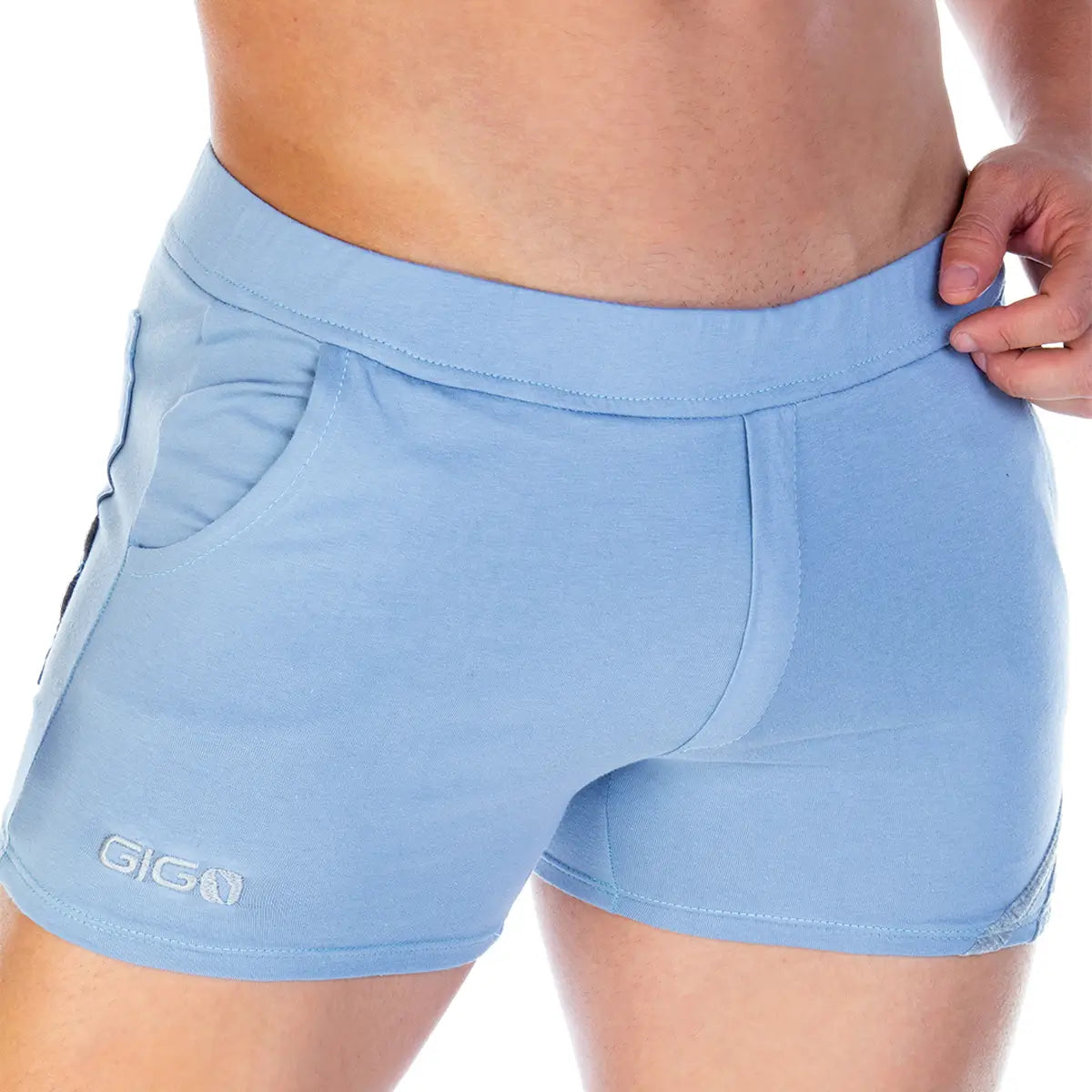 Gigo Forever Blue Gray Short - DealByEthan.gay loves Gigo Underwear