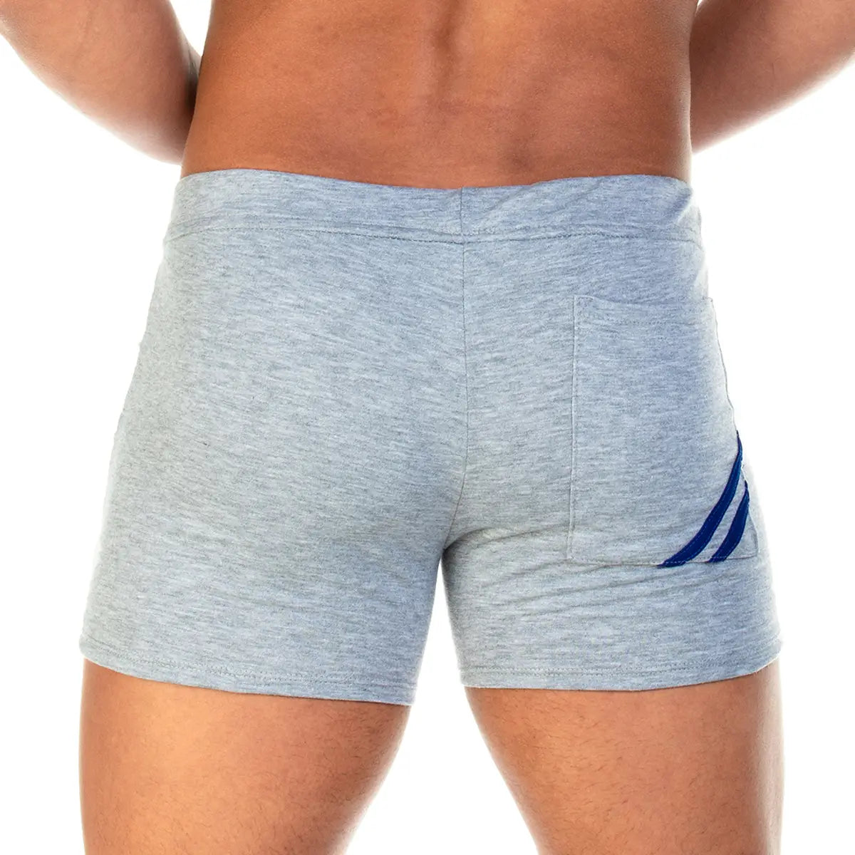 Gigo Forever Gray Blue Short - DealByEthan.gay loves Gigo Underwear