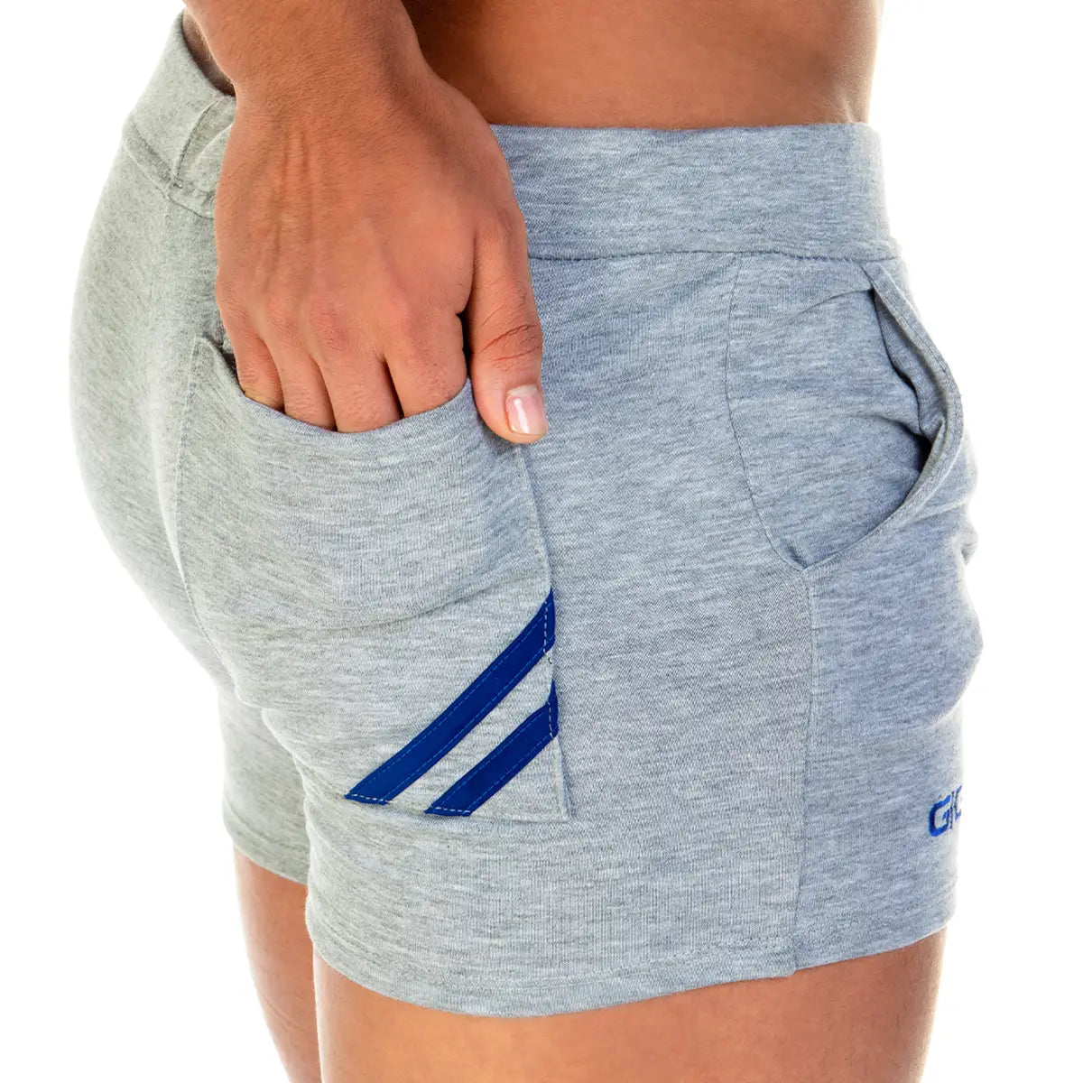 Gigo Forever Gray Blue Short - DealByEthan.gay loves Gigo Underwear