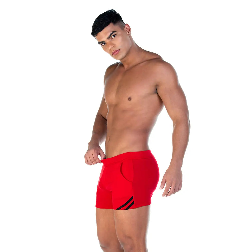 Gigo Forever Red Black Short - DealByEthan.gay loves Gigo Underwear