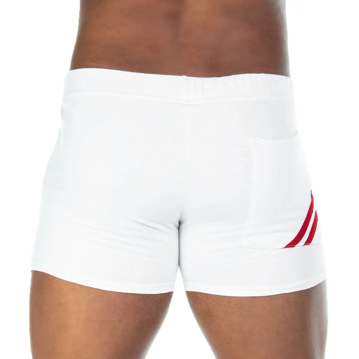 Gigo Forever White Red Short - DealByEthan.gay loves Gigo Underwear