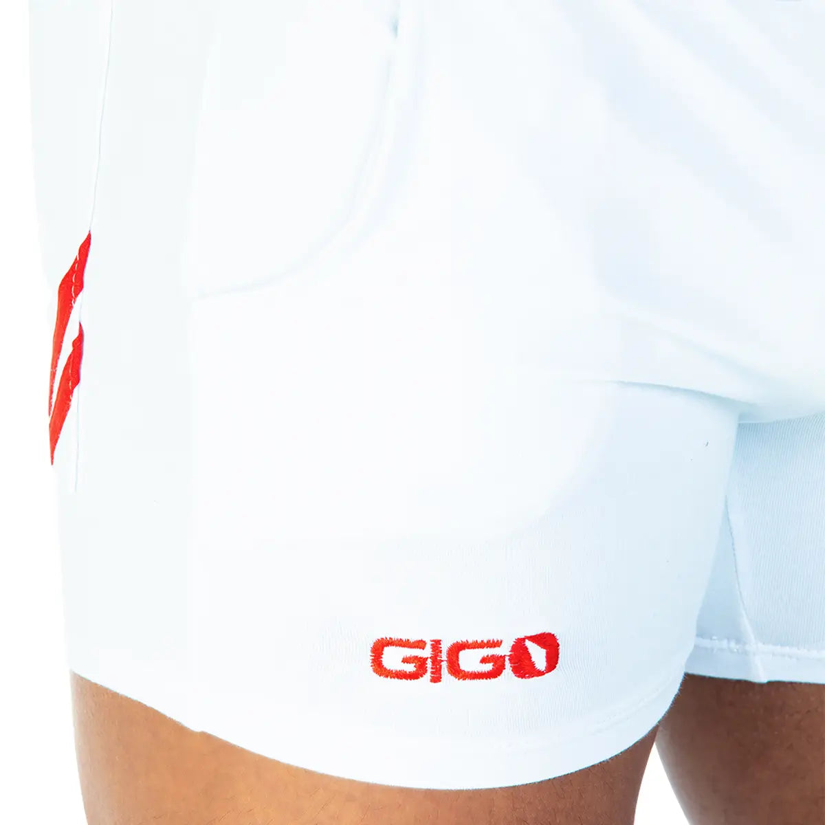 Gigo Forever White Red Short - DealByEthan.gay loves Gigo Underwear