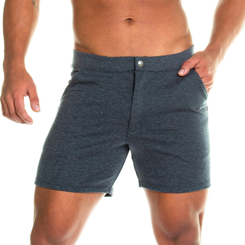 FORMAL GRAY SHORT - Men's gray shorts