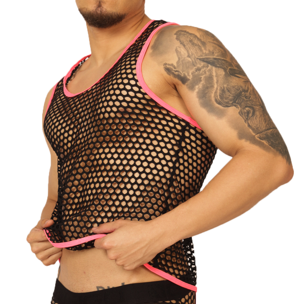 Gigo Fresh Fuchsia Tank - DealByEthan.gay loves Gigo Underwear