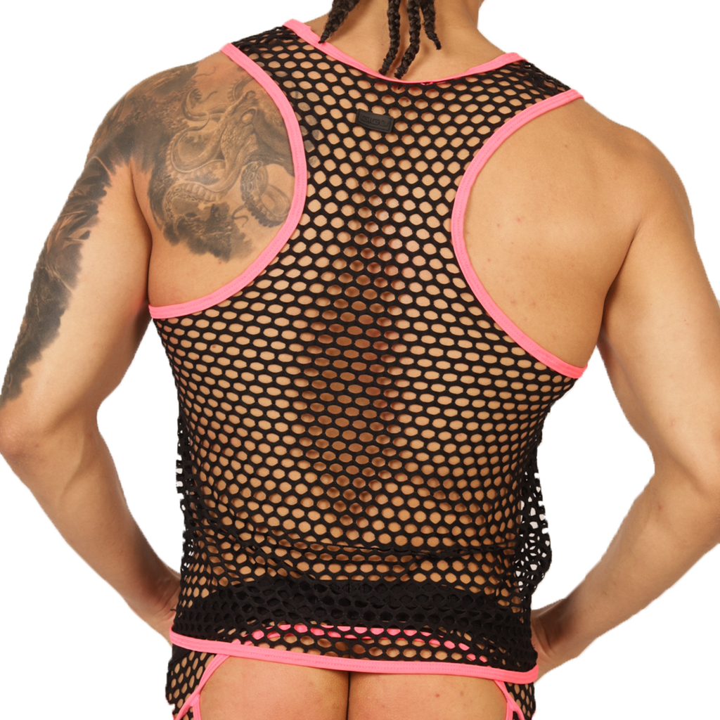 Gigo Fresh Fuchsia Tank - DealByEthan.gay loves Gigo Underwear