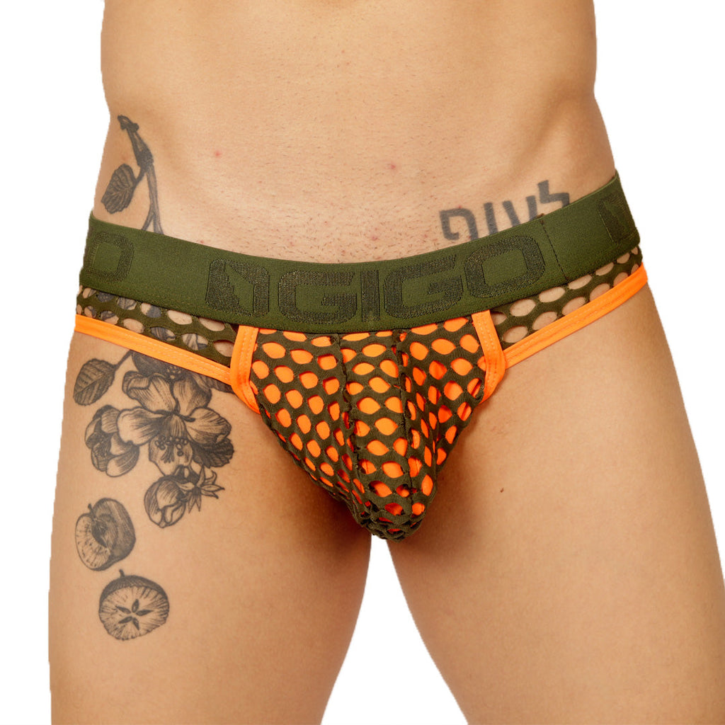 Gigo Fresh Orange Brief Jock - DealByEthan.gay loves Gigo Underwear