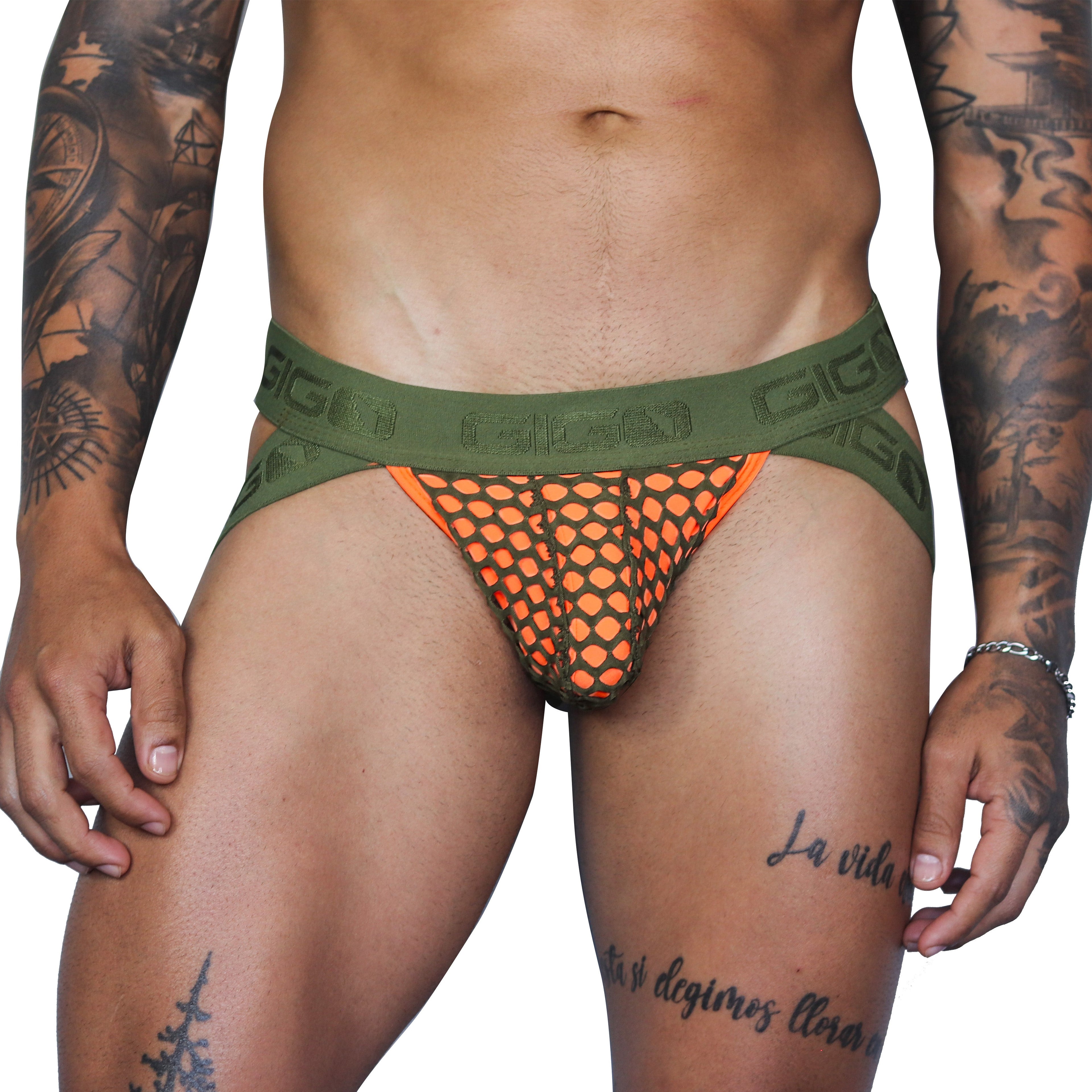 Gigo Fresh Orange Jockstrap - DealByEthan.gay loves Gigo Underwear