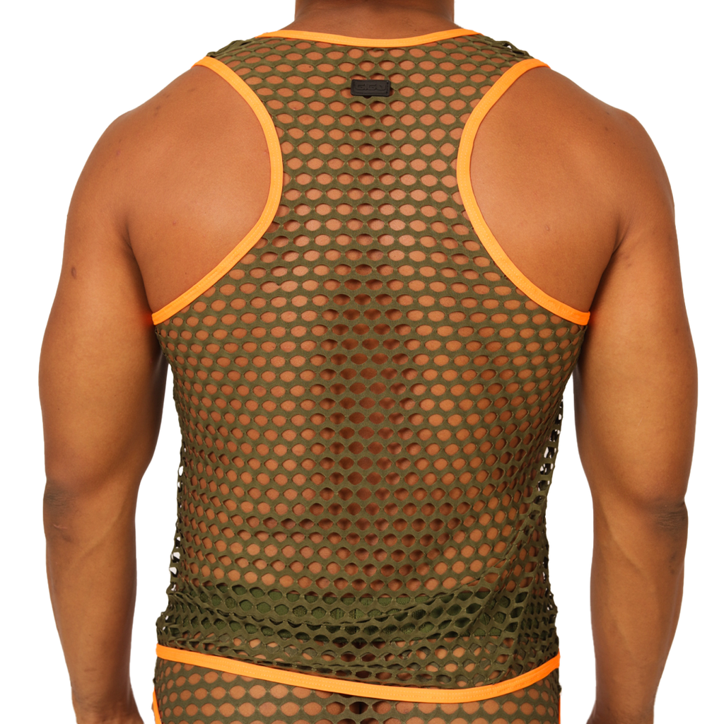Gigo Fresh Orange Tank - DealByEthan.gay loves Gigo Underwear