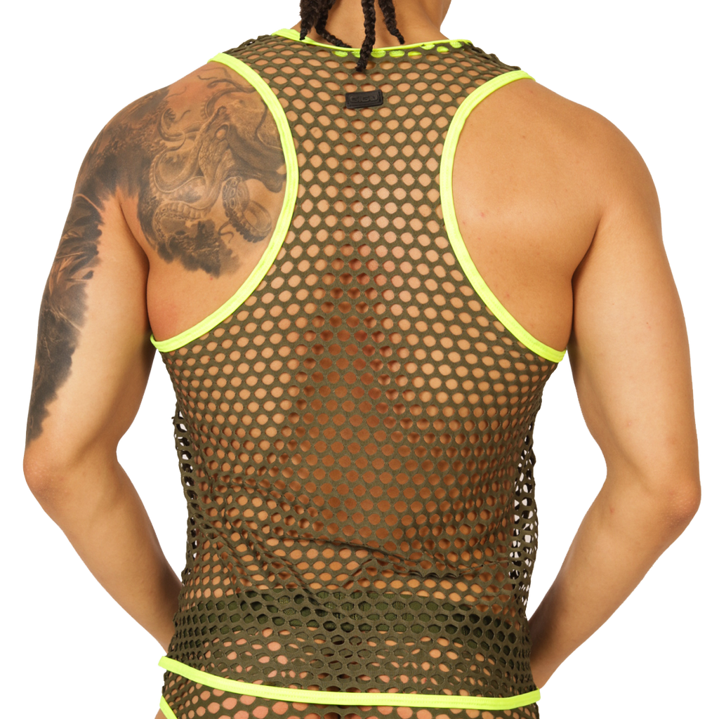 Gigo Fresh Yellow Tank - DealByEthan.gay loves Gigo Underwear