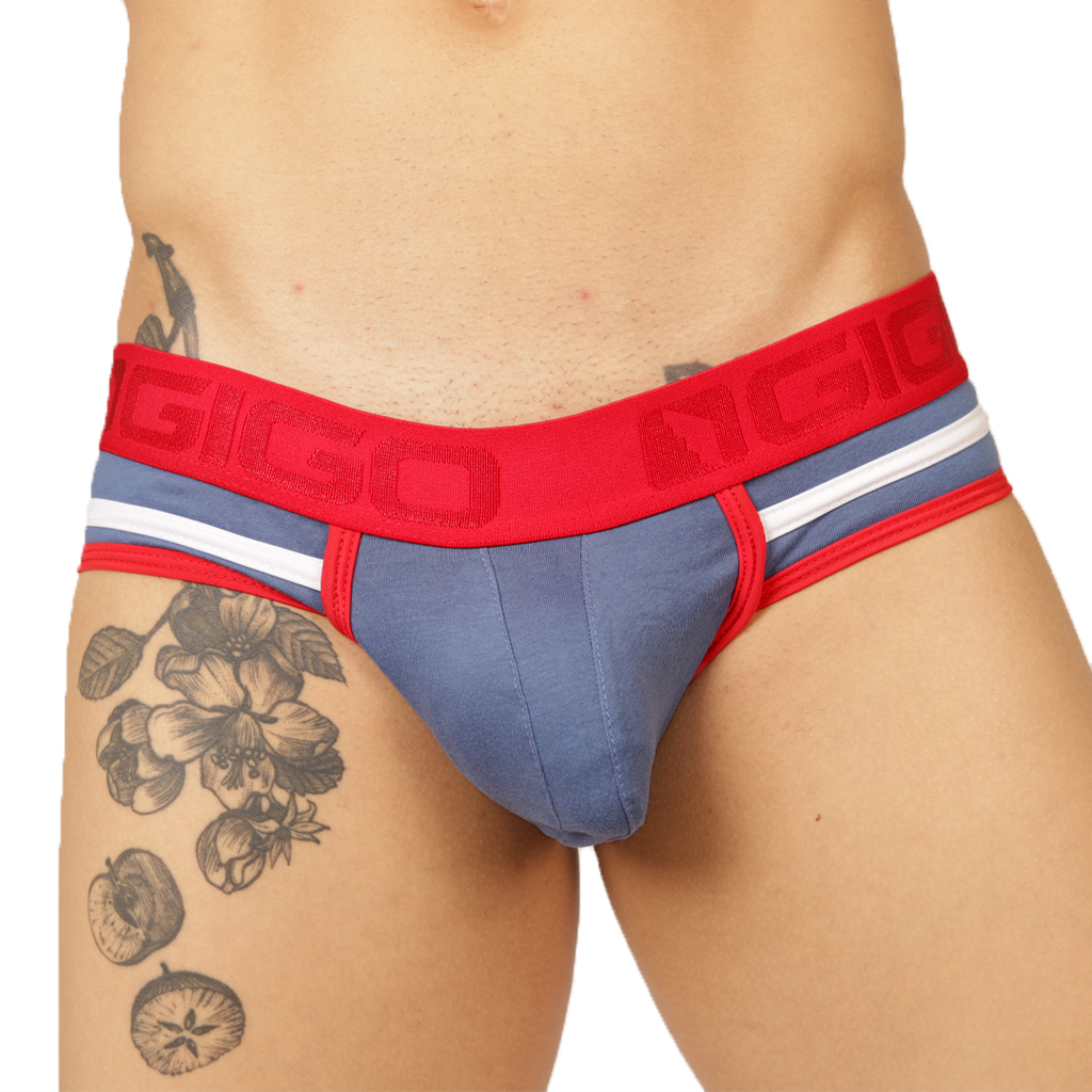 Gigo Garoto Blue Brief - DealByEthan.gay loves Gigo Underwear