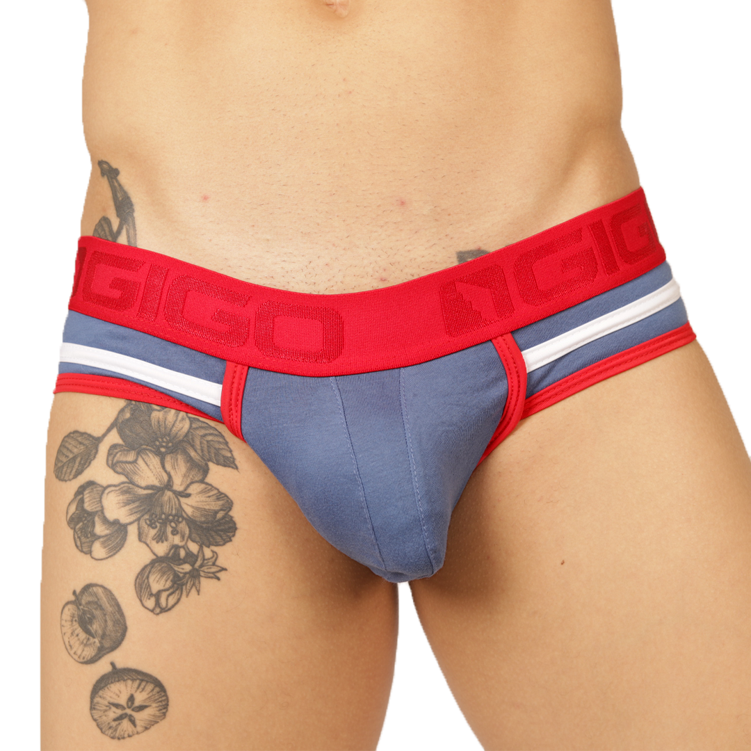Gigo Garoto Blue Brief - DealByEthan.gay loves Gigo Underwear