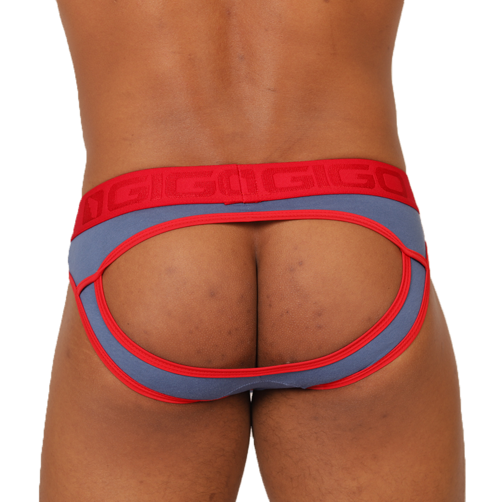 Gigo Garoto Blue Brief Jock - DealByEthan.gay loves Gigo Underwear
