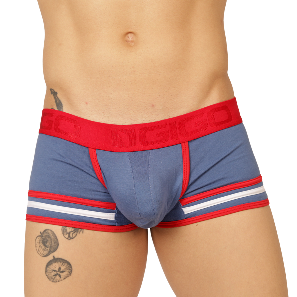 Gigo Garoto Blue Trunk - DealByEthan.gay loves Gigo Underwear