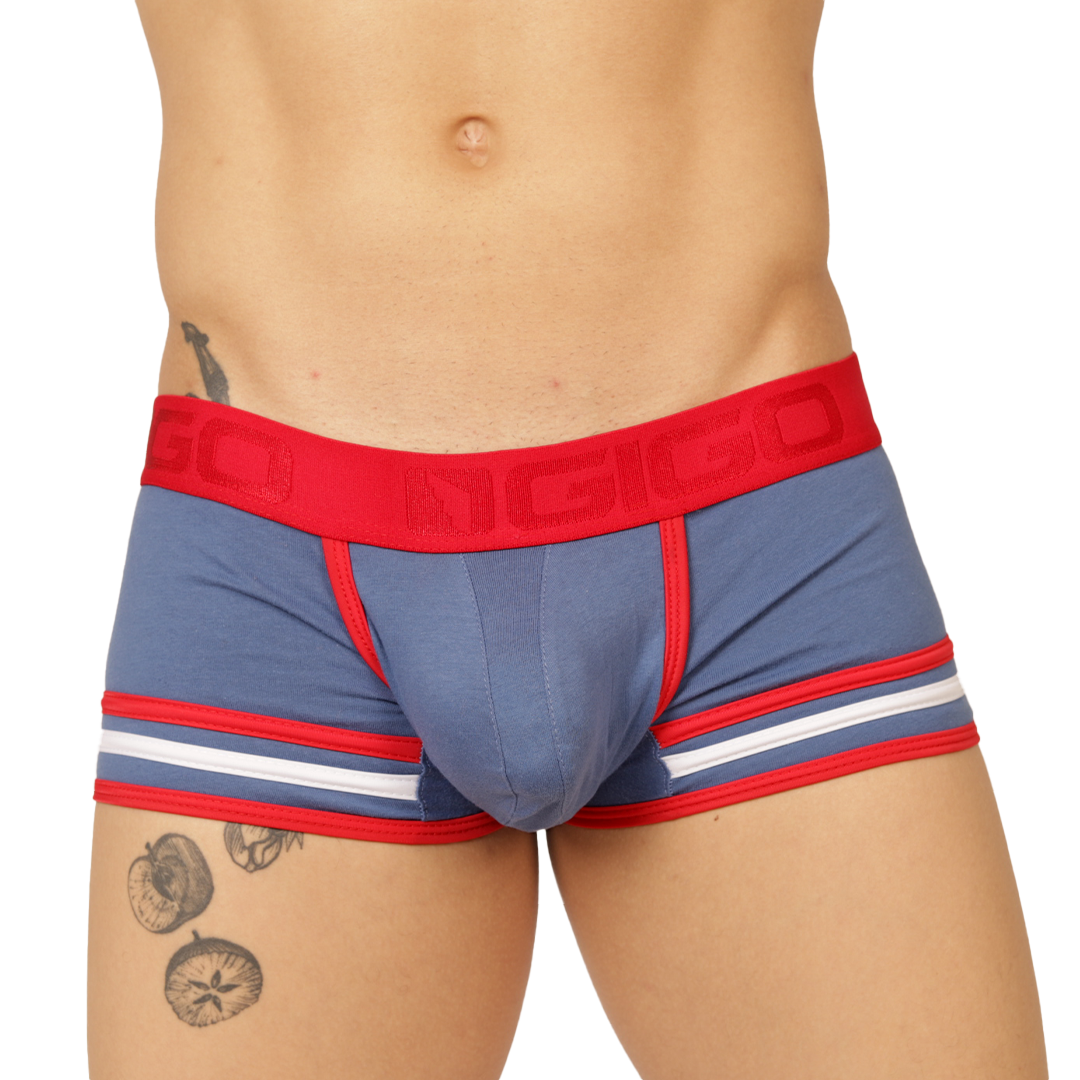 Gigo Garoto Blue Trunk - DealByEthan.gay loves Gigo Underwear