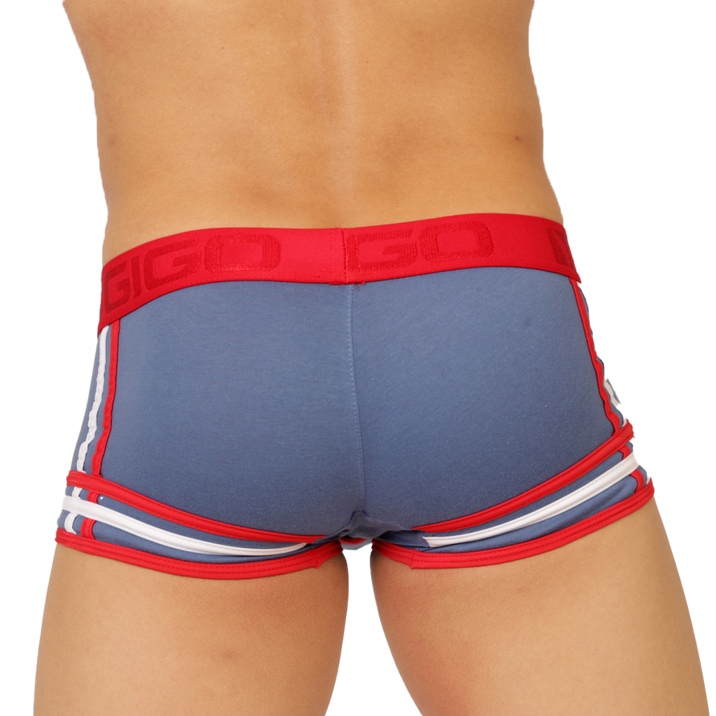 Gigo Garoto Blue Trunk - DealByEthan.gay loves Gigo Underwear