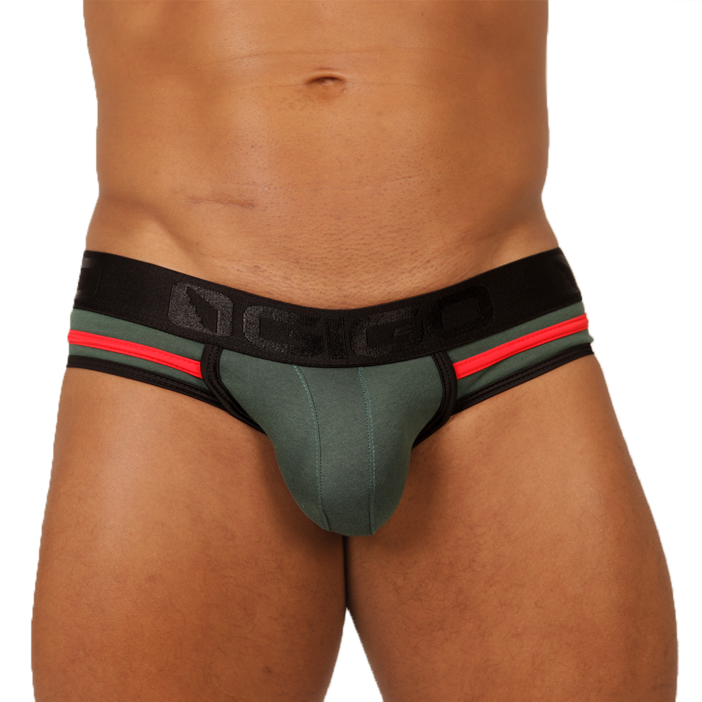 Gigo Garoto Green Brief - DealByEthan.gay loves Gigo Underwear