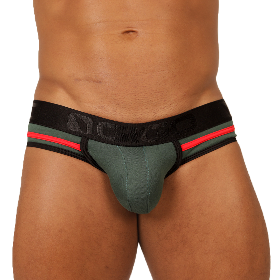 Gigo Garoto Green Brief - DealByEthan.gay loves Gigo Underwear