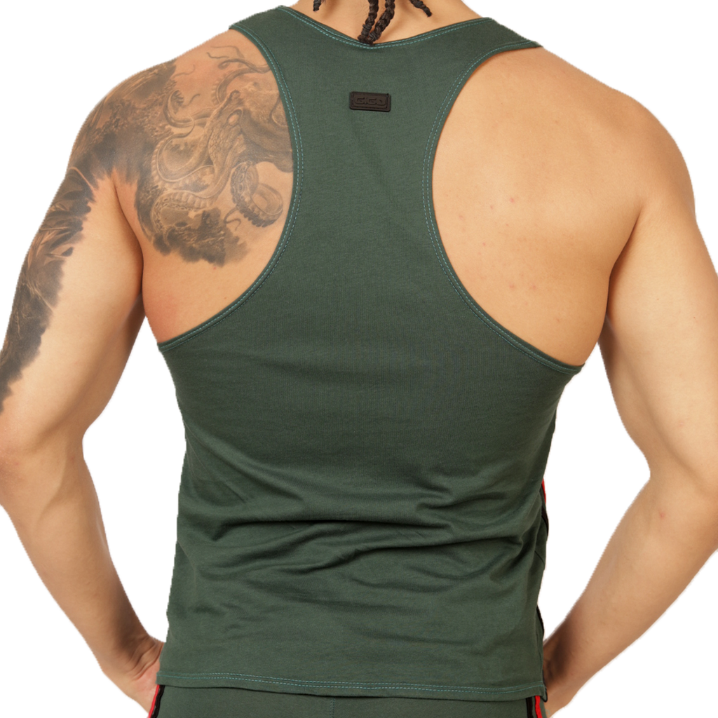Gigo Garoto Green Tank - DealByEthan.gay loves Gigo Underwear