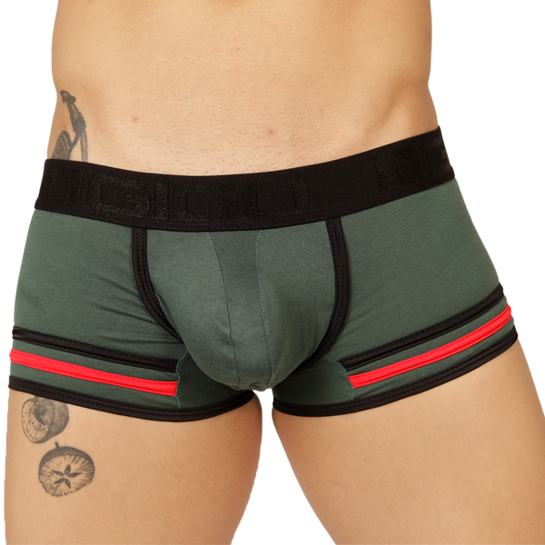 Gigo Garoto Green Trunk - DealByEthan.gay loves Gigo Underwear