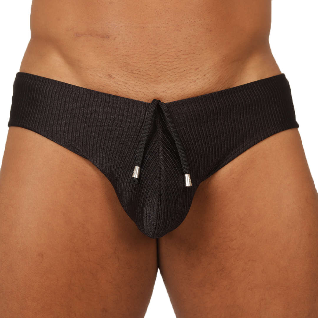 Gigo Glow Black Swimbrief - DealByEthan.gay loves Gigo Underwear